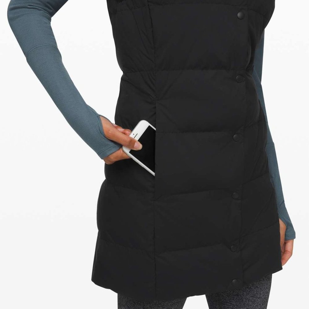 lululemon athletica Black Puffer Vest - Picture 14 of 16